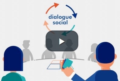 Vidéo Motion design formations communes au dialogue social