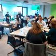Séance de travail sur le dialoque social environnemental
